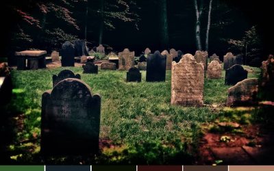 Cemetery Glow – Color Palette
