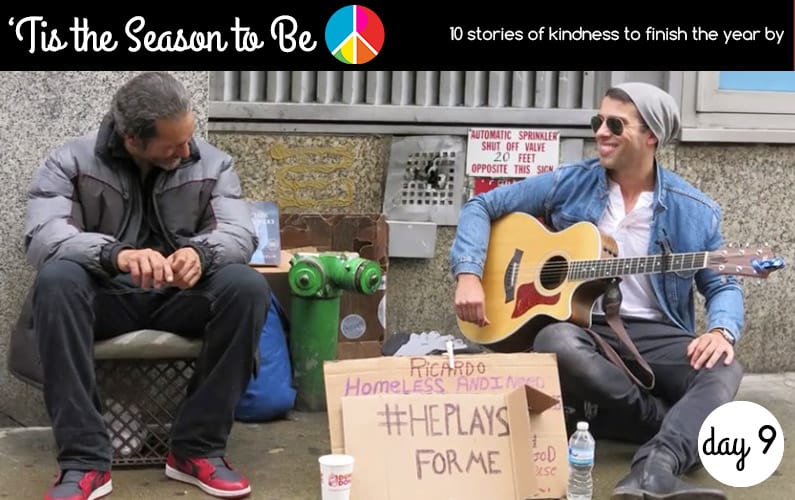 Day 9 – Helping the Homeless One Song at a Time